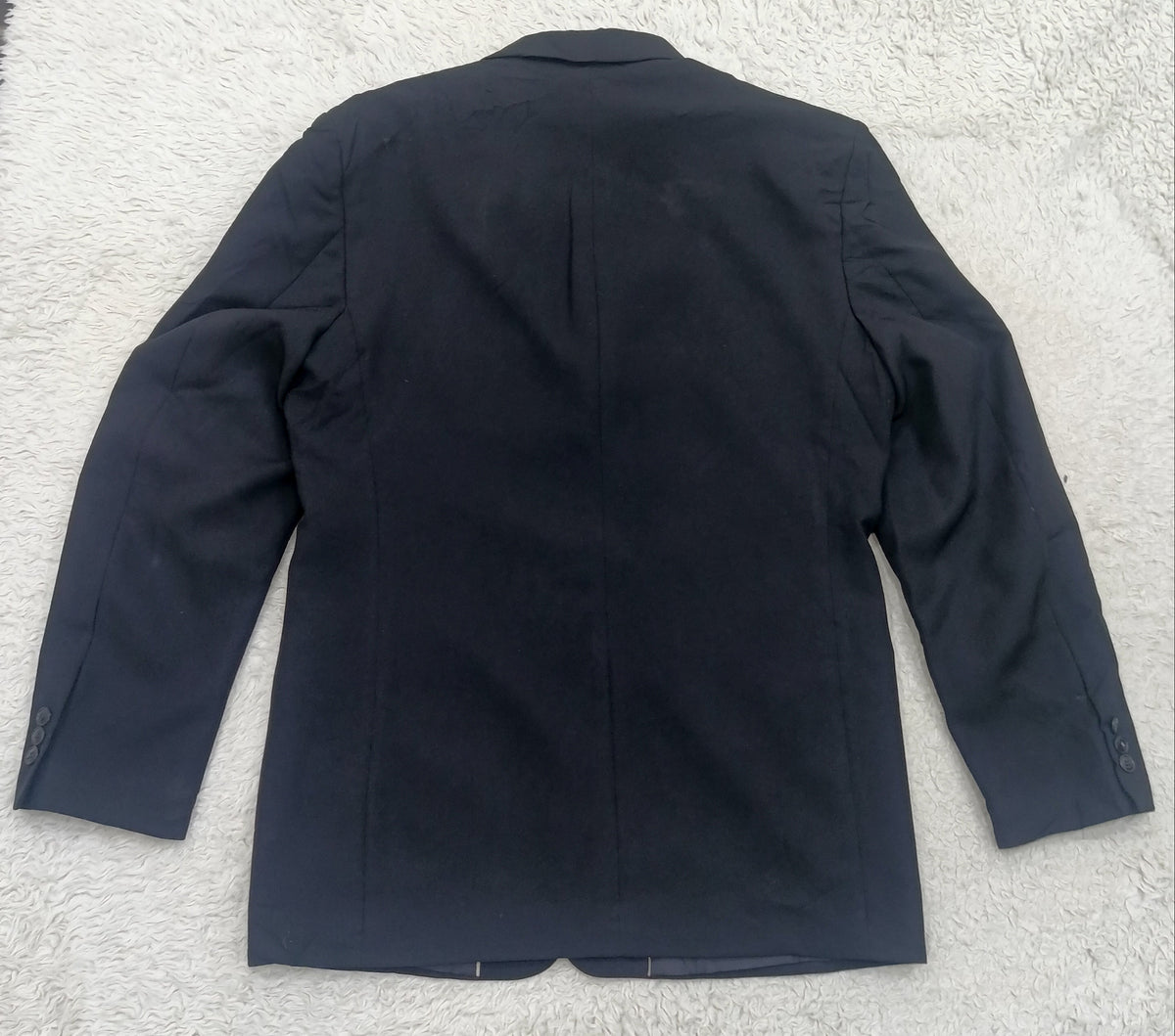 Men's Suit Jacket -  Black  -Thrift
