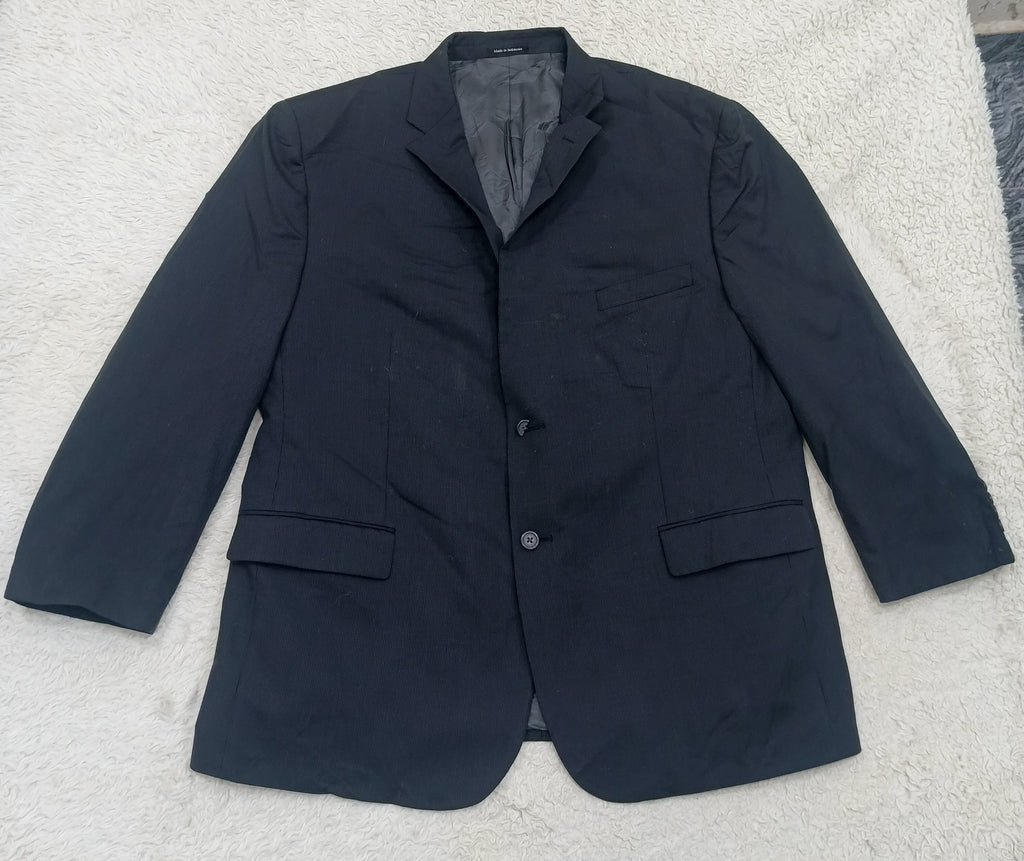 Men's Suit Jacket -black -Thrift