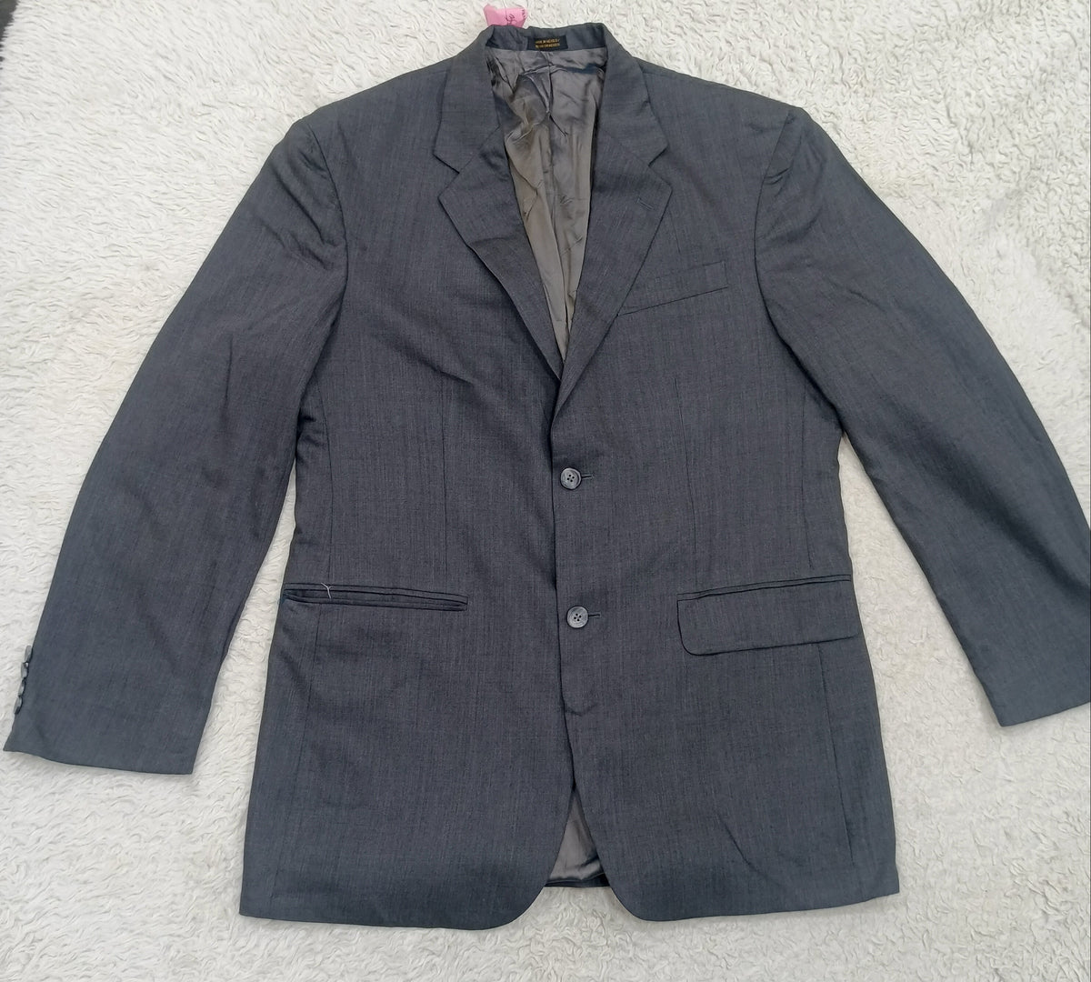 Men's Suit Jacket -dark gray-Thrift