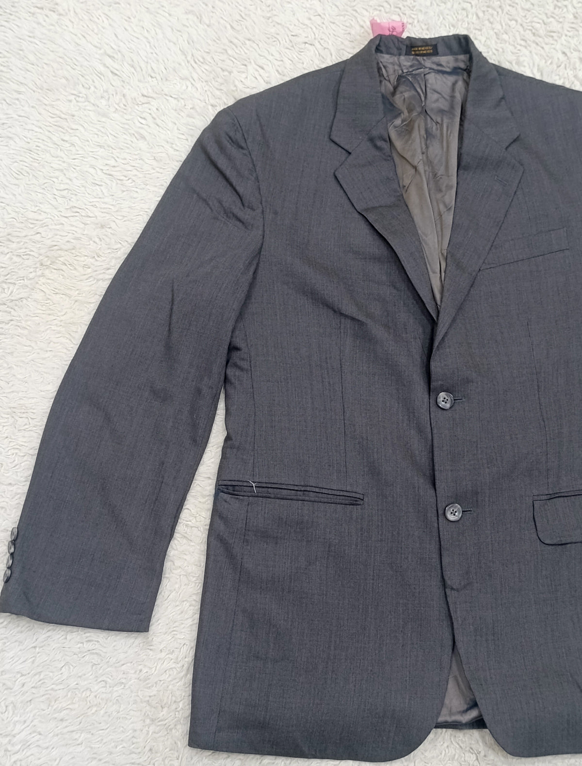 Men's Suit Jacket -dark gray-Thrift