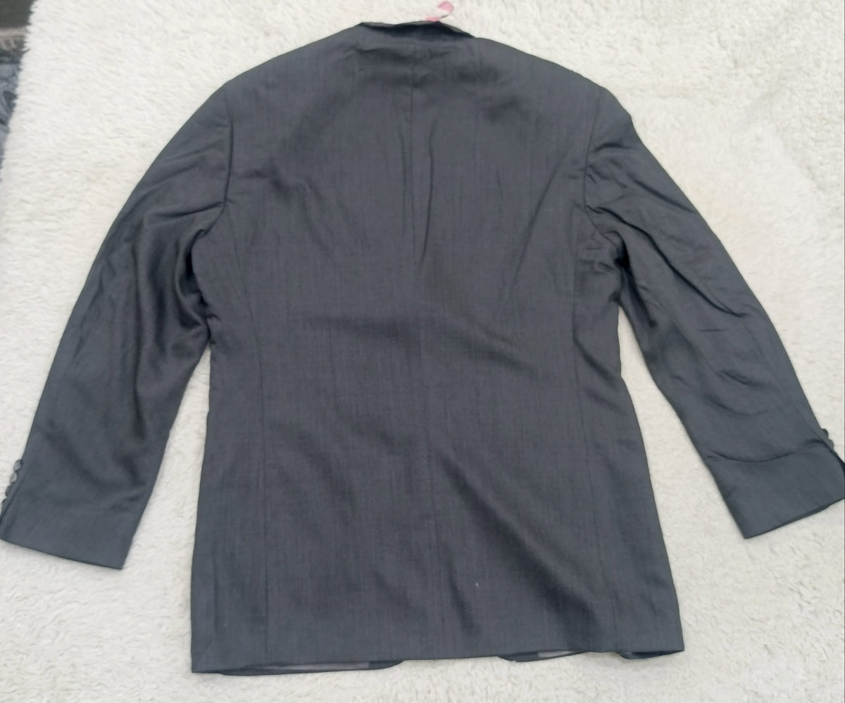 Men's Suit Jacket -dark gray-Thrift