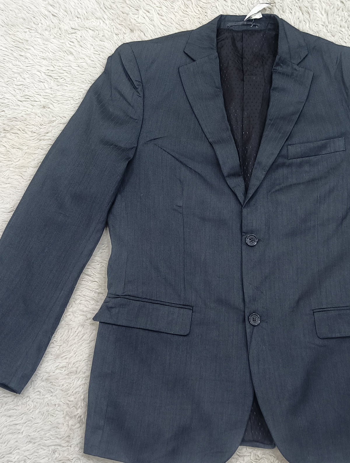 Men's Suit Jacket -dark gray-Thrift