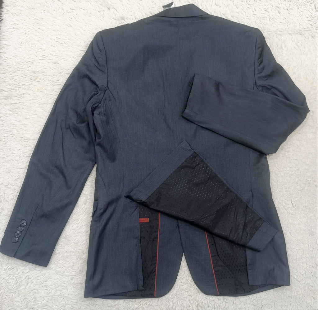 Men's Suit Jacket -dark gray-Thrift