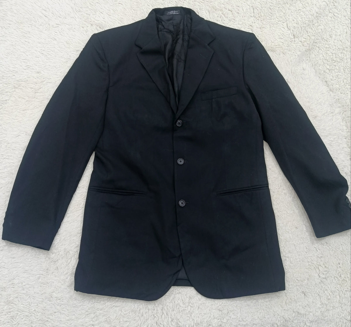 Men's Suit Jacket -Black-Thrift