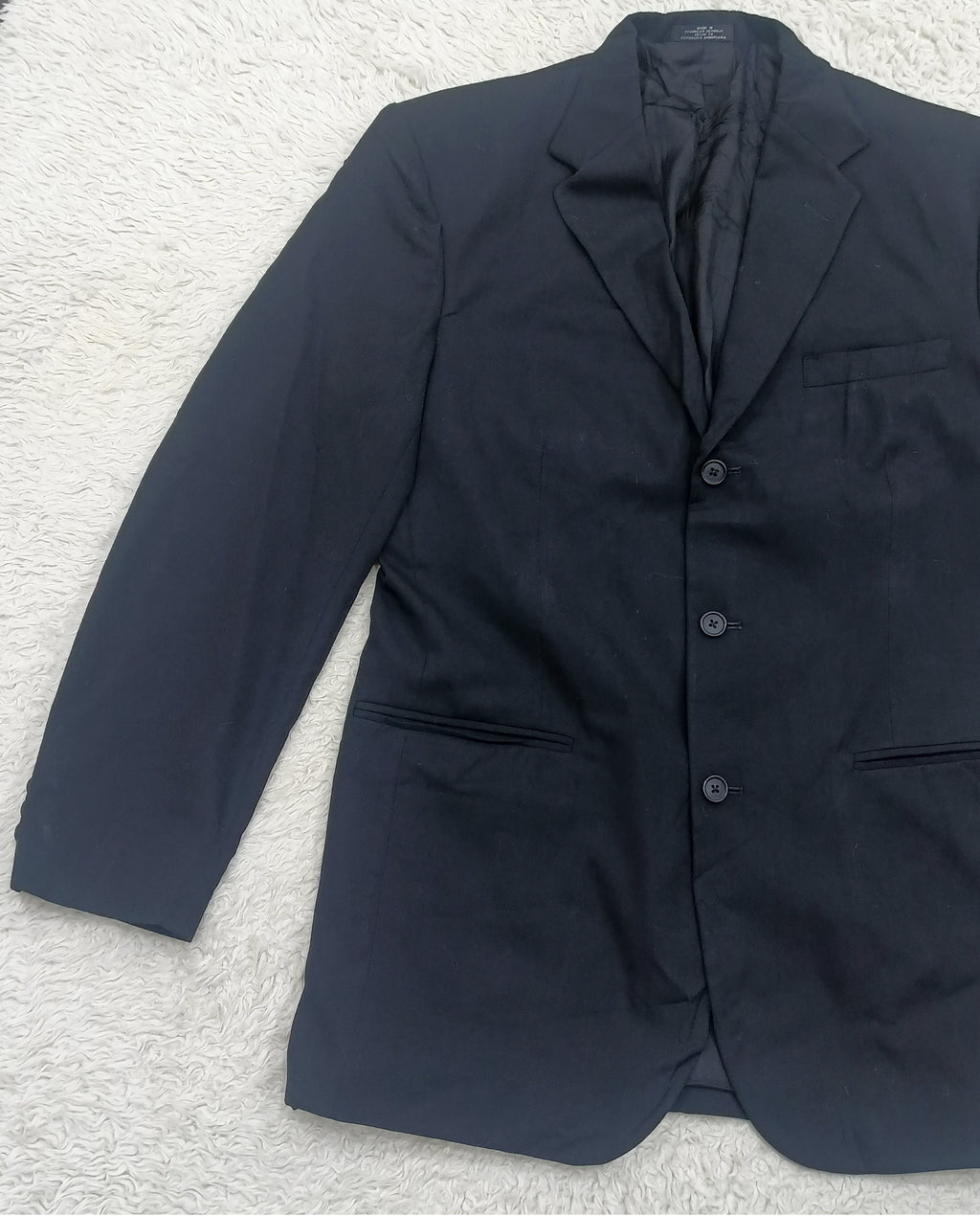 Men's Suit Jacket -Black-Thrift