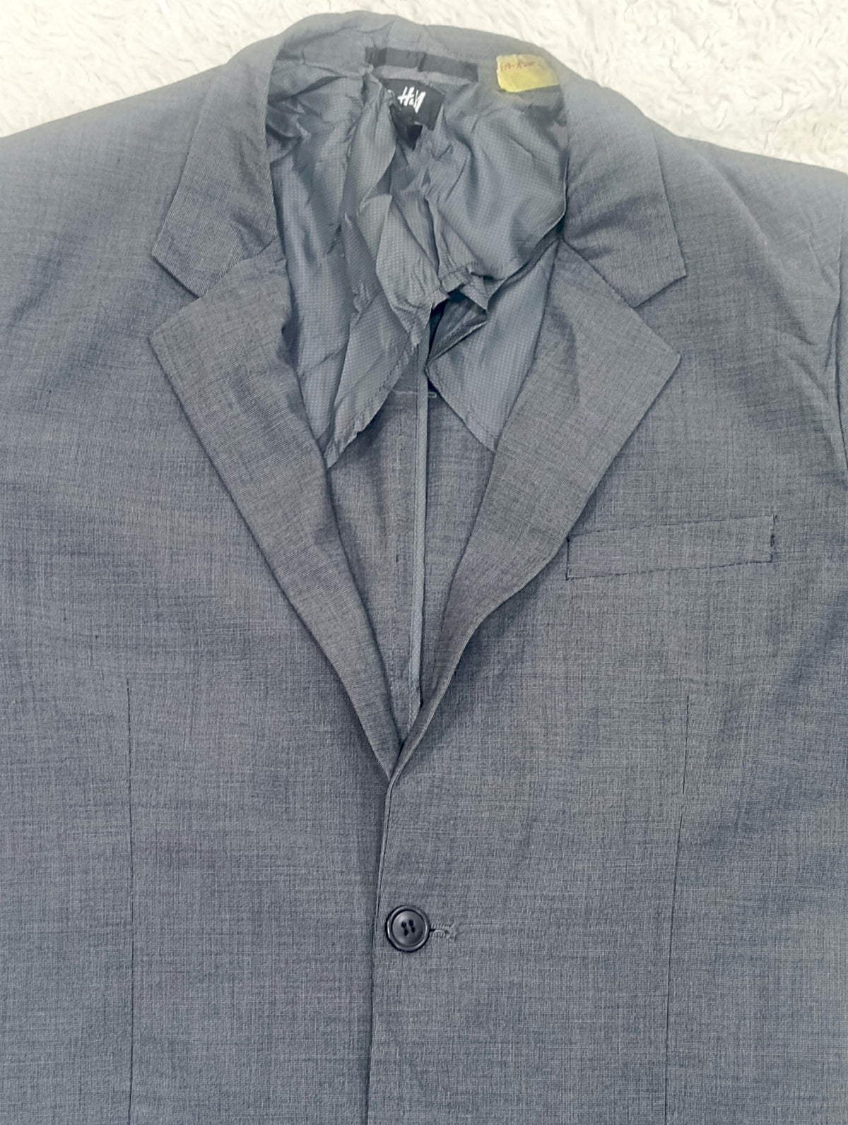 Men's Suit Jacket-Gray -Thrift
