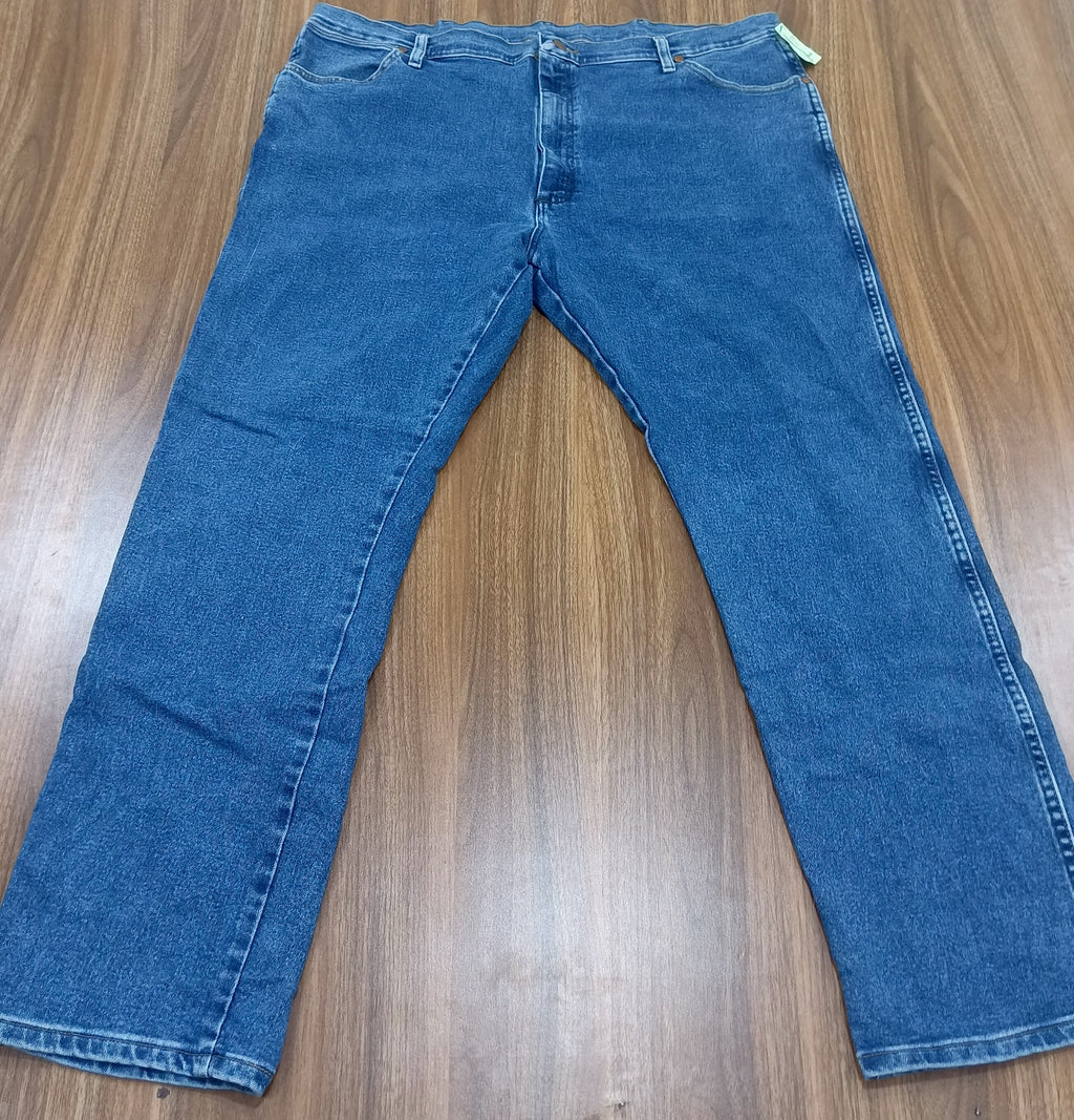 Men's Wrangler Thrift Straight-Leg Jeans-Blue