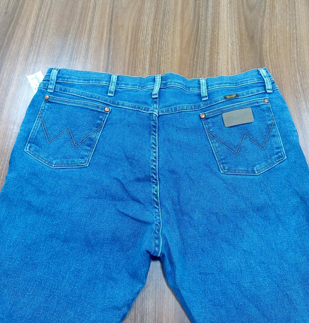 Men's Wrangler Thrift Straight-Leg Jeans-Blue
