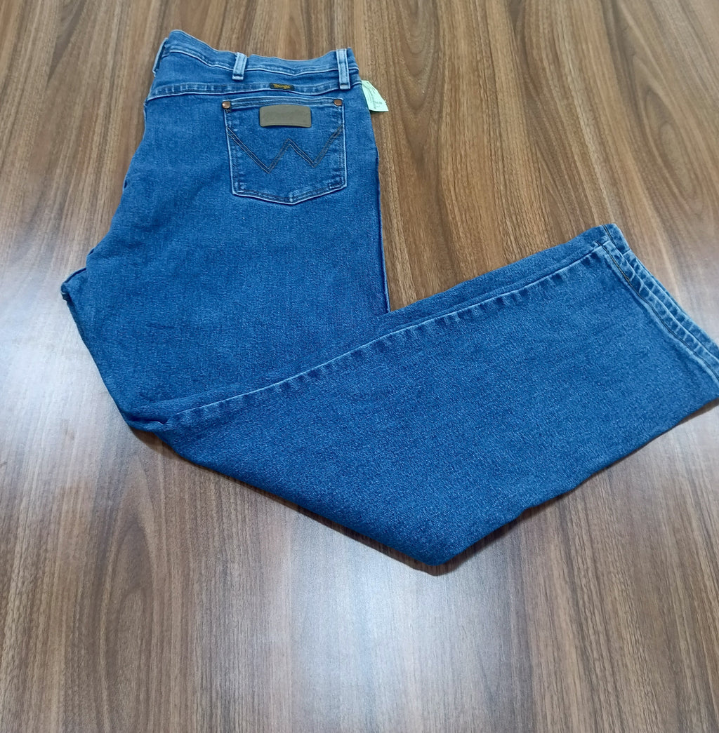 Men's Wrangler Thrift Straight-Leg Jeans-Blue