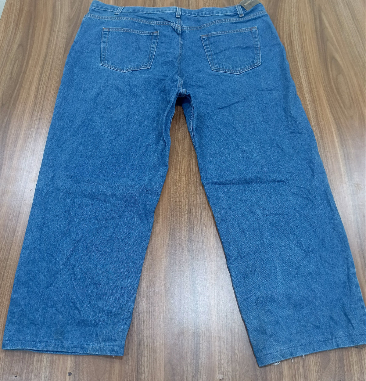 Men's  Kirkland Thrift Straight-Leg Jeans-wash blue denim
