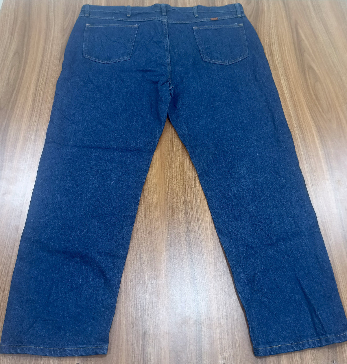 Men's  Rustler Thrift Straight-Leg Jeans- Deep blue