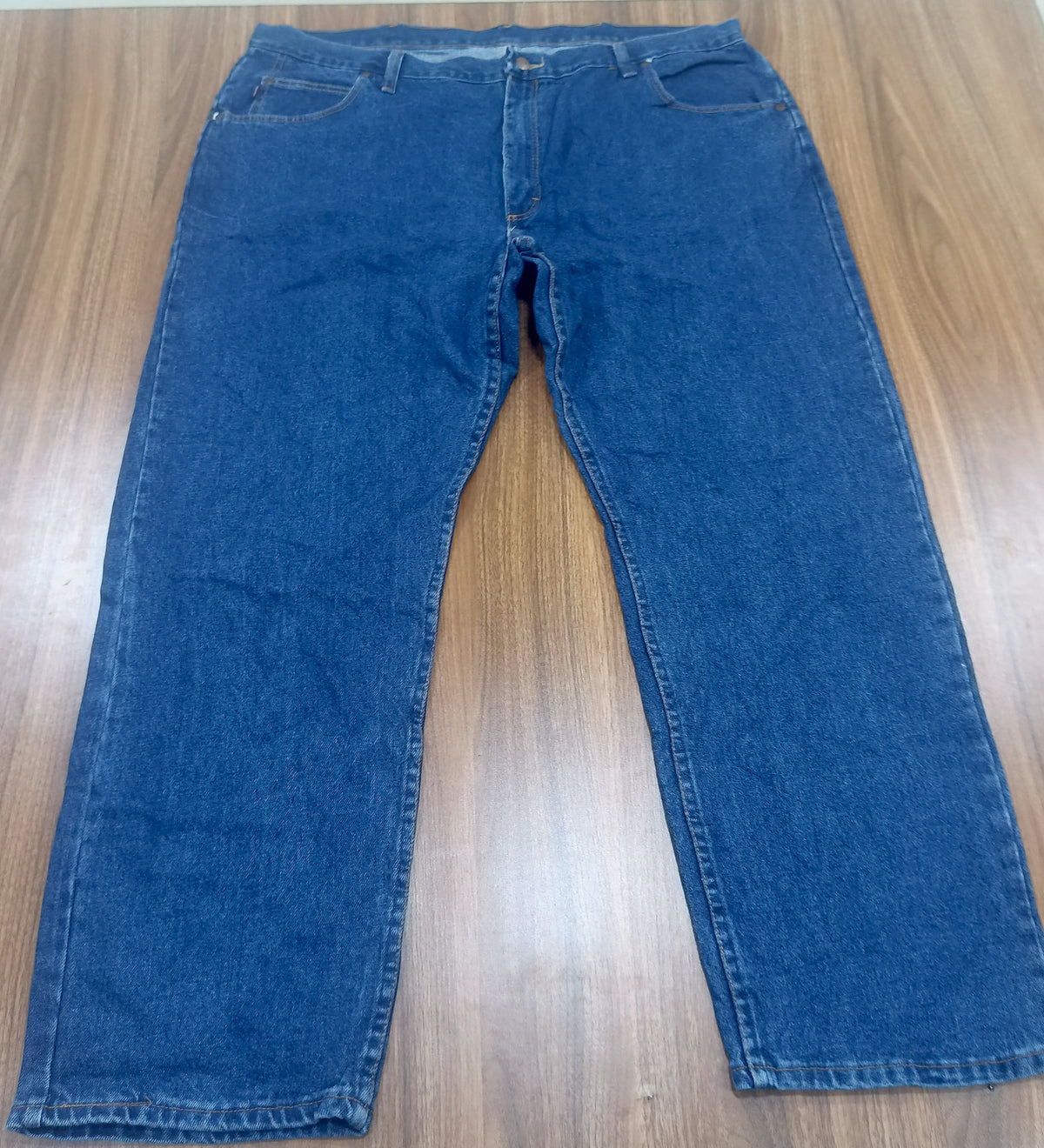 Men's  Redkap Thrift Straight-Leg Jeans- Deep blue