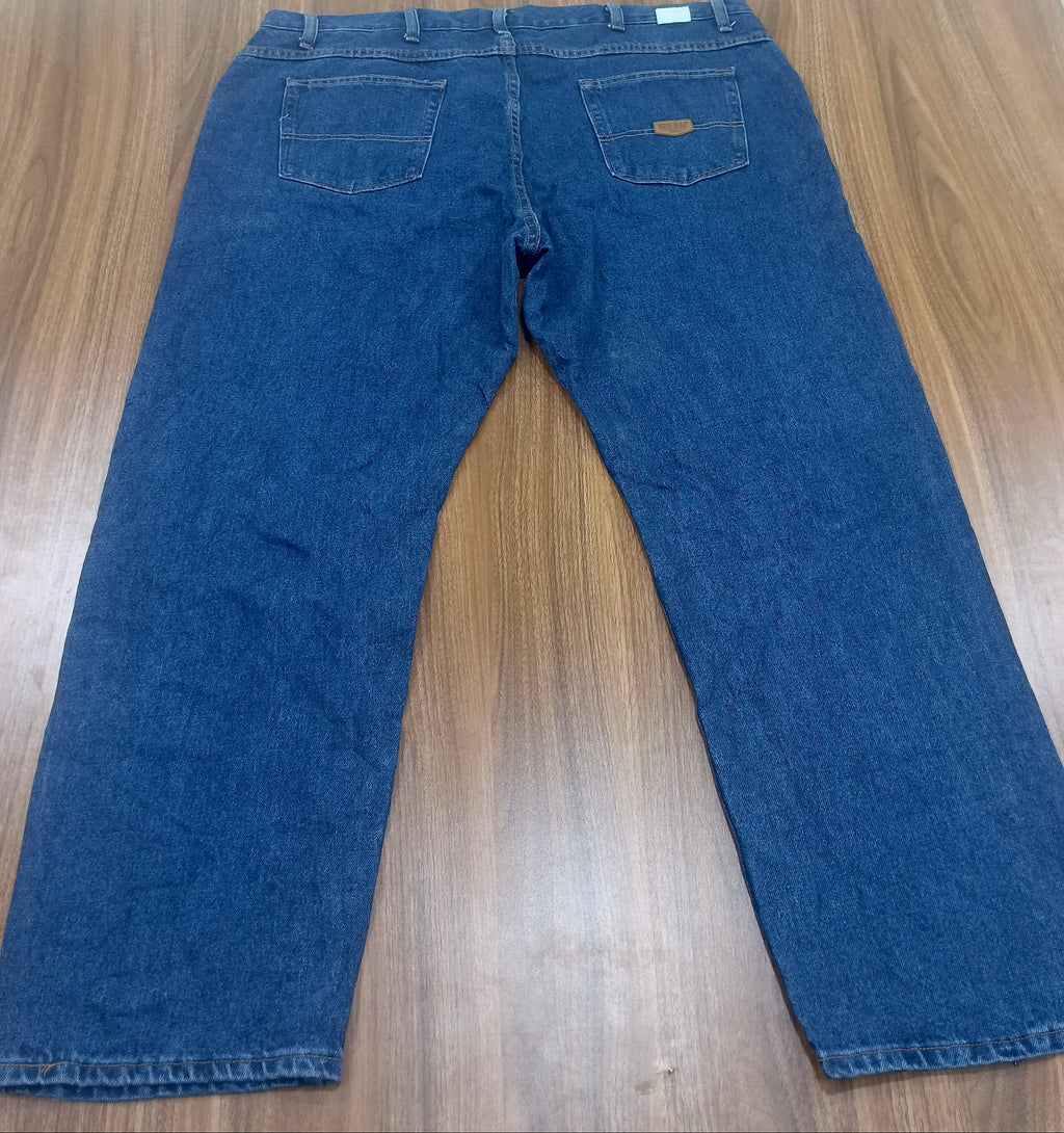 Men's  Redkap Thrift Straight-Leg Jeans- Deep blue