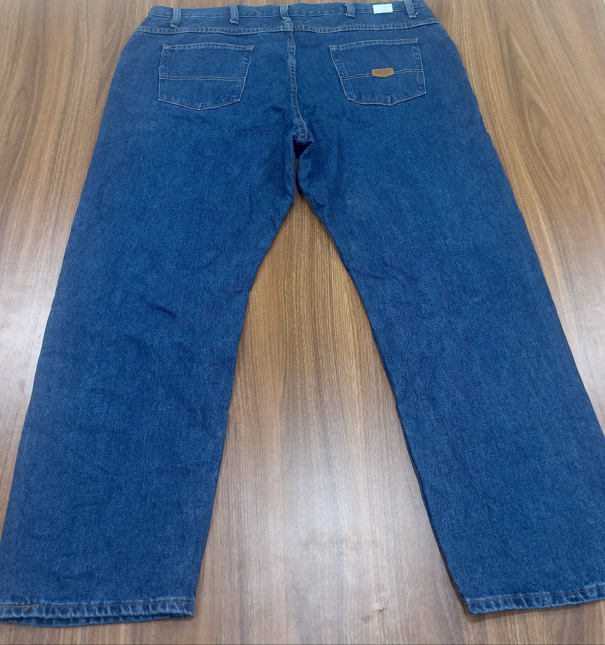 Men's  Redkap Thrift Straight-Leg Jeans- Deep blue