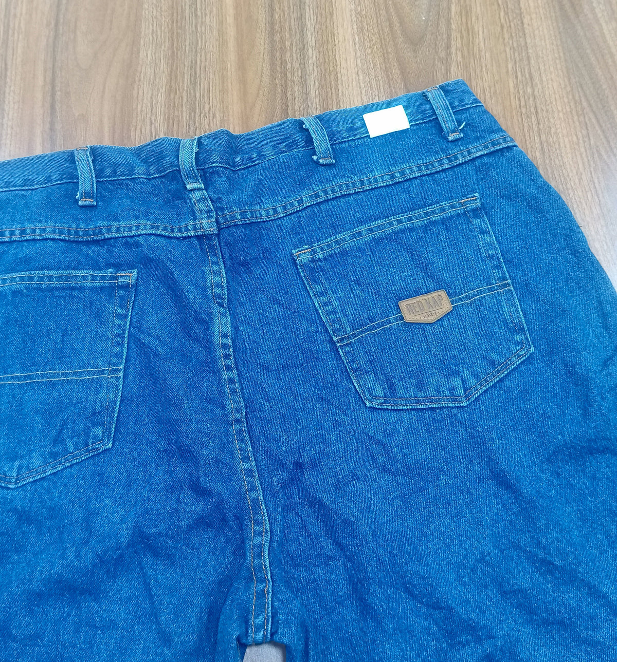 Men's  Redkap Thrift Straight-Leg Jeans- Deep blue