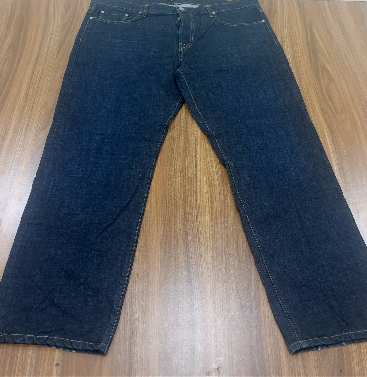 Men's Baldwin Thrift Straight-Leg Jeans- Deep Blue