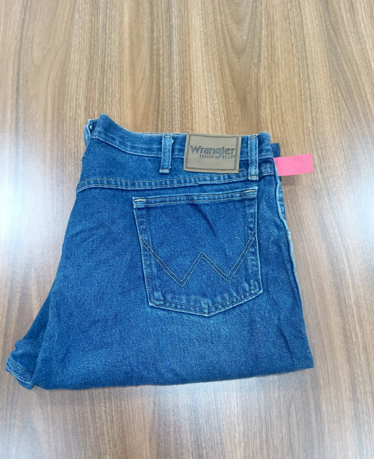 Men's Wrangler Thrift Straight-Leg Jeans-  blue denim
