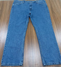Men's Thrift Straight-Leg Jeans- blue denim