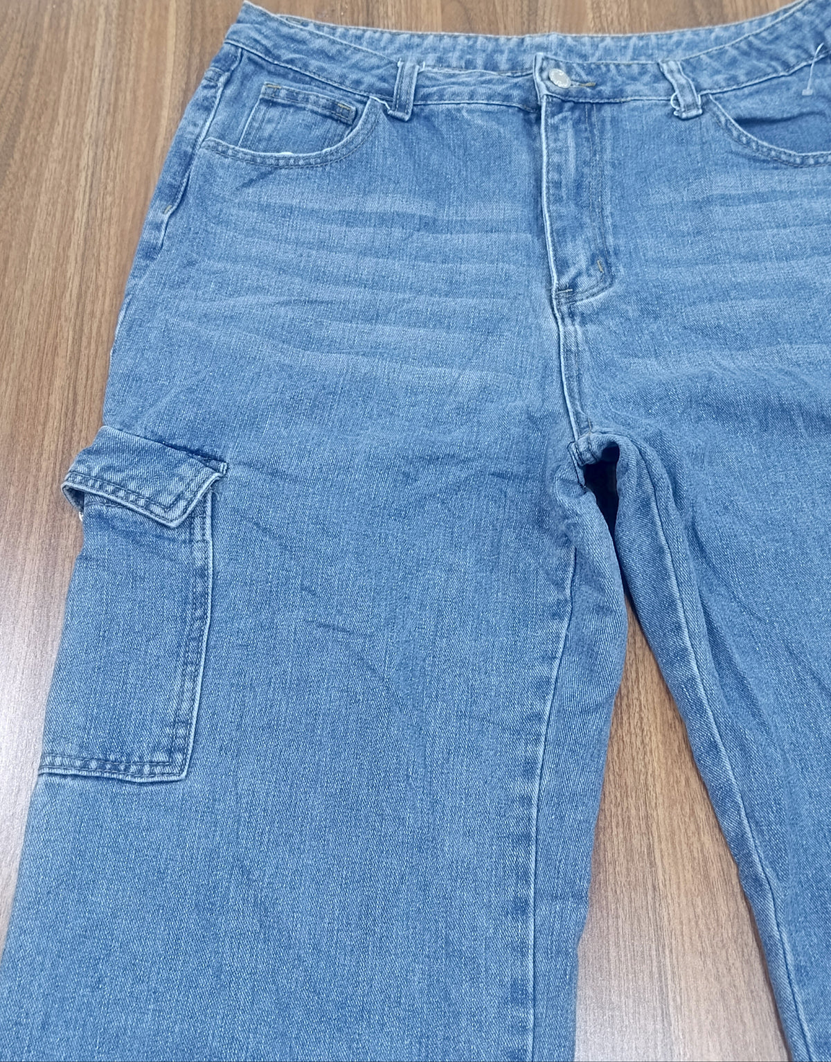 Men's  Baggy Cargo Denim Jeans-  Thrift