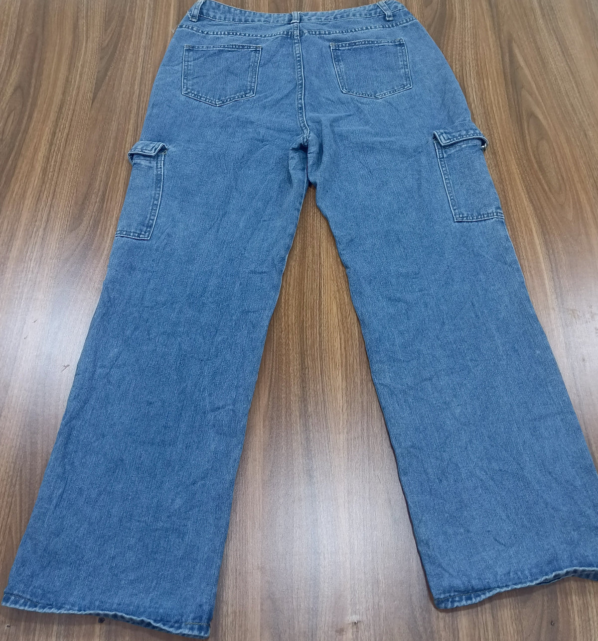 Men's  Baggy Cargo Denim Jeans-  Thrift