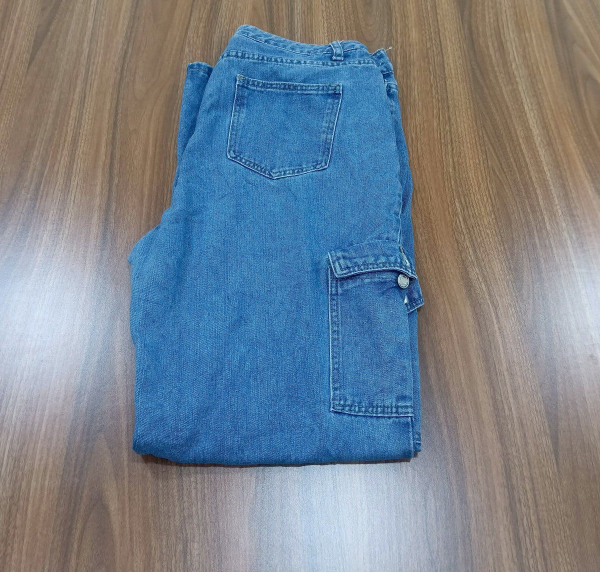 Men's  Baggy Cargo Denim Jeans-  Thrift