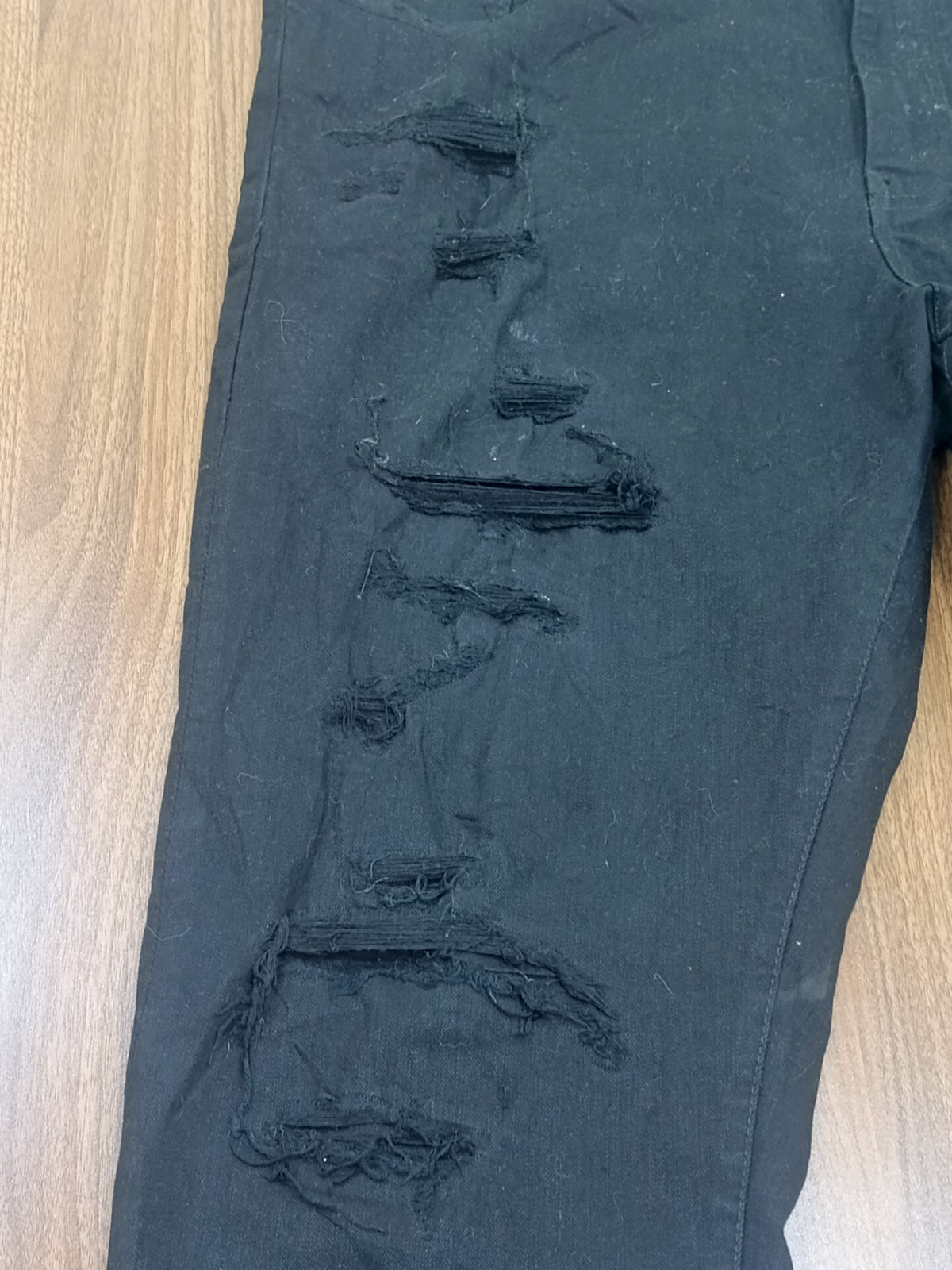 Men's  Thrift Straight-Leg Jeans-  Black