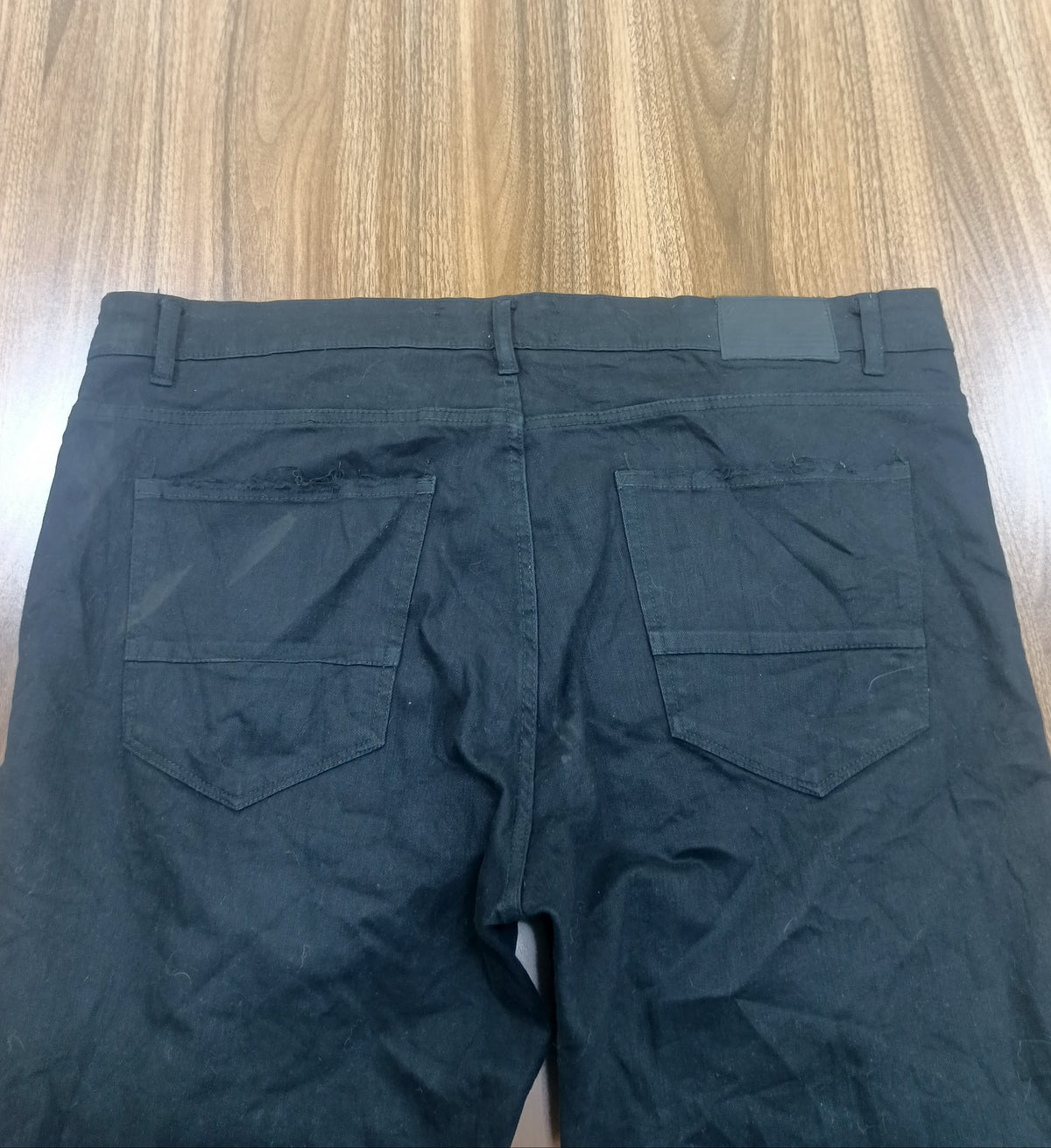 Men's  Thrift Straight-Leg Jeans-  Black