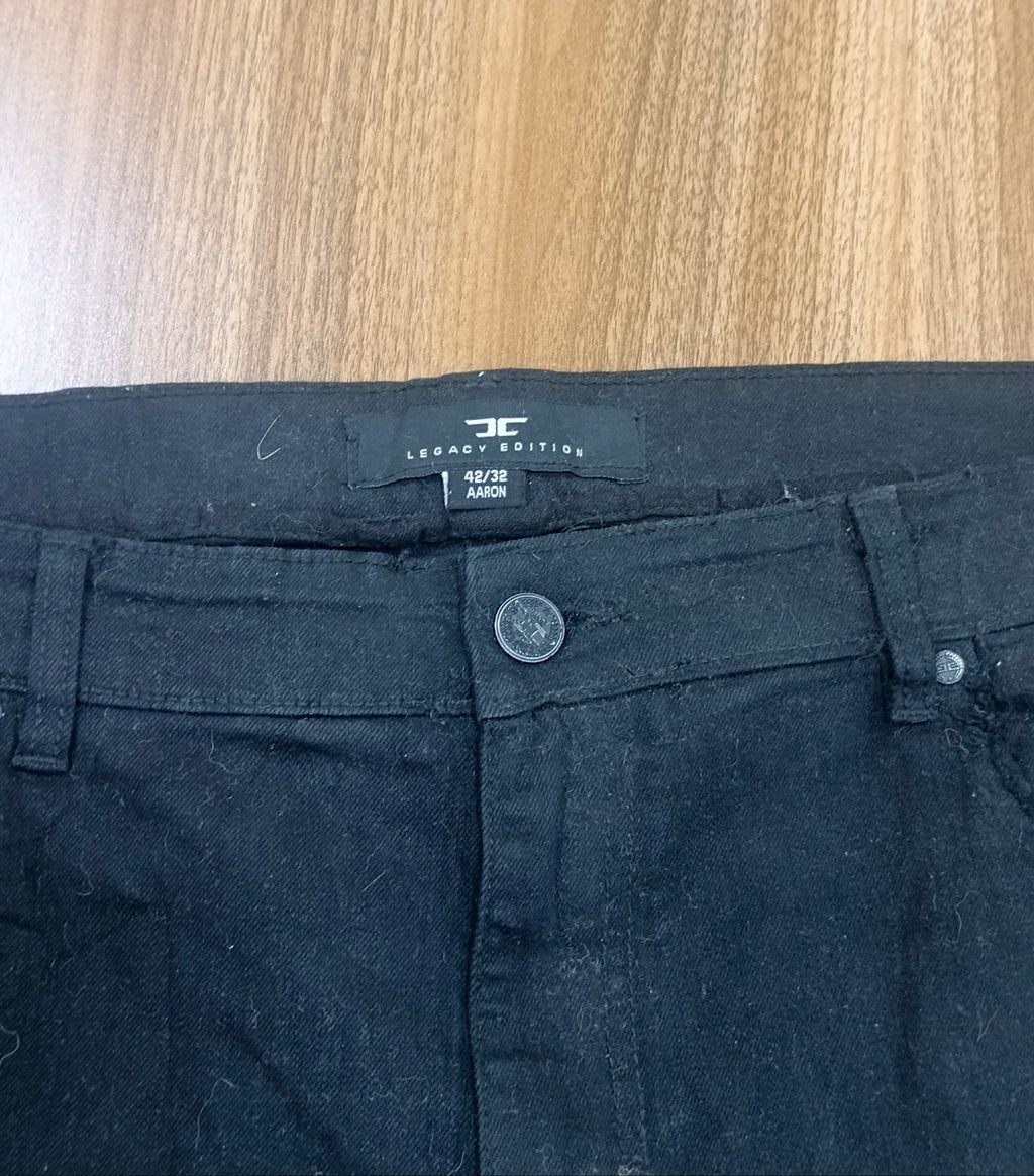 Men's  Thrift Straight-Leg Jeans-  Black