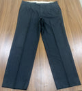 Men's Gray Straight -Leg Pant Trouser-Thrift