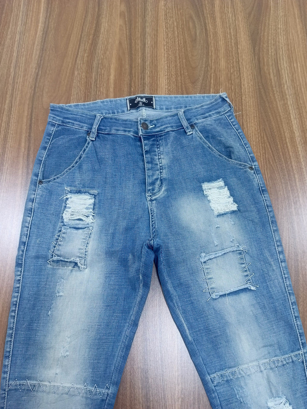 Men's Fitted Leg Jean-Blue