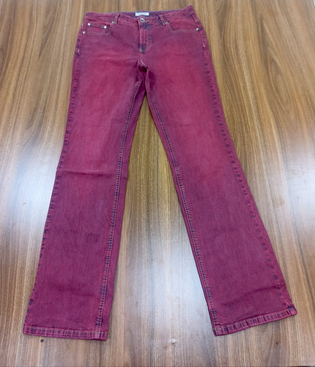Women Low waist-Straight leg Jean-Thrift
