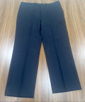 Men's Navy Blue Straight -Leg Pant Trouser-Thrift