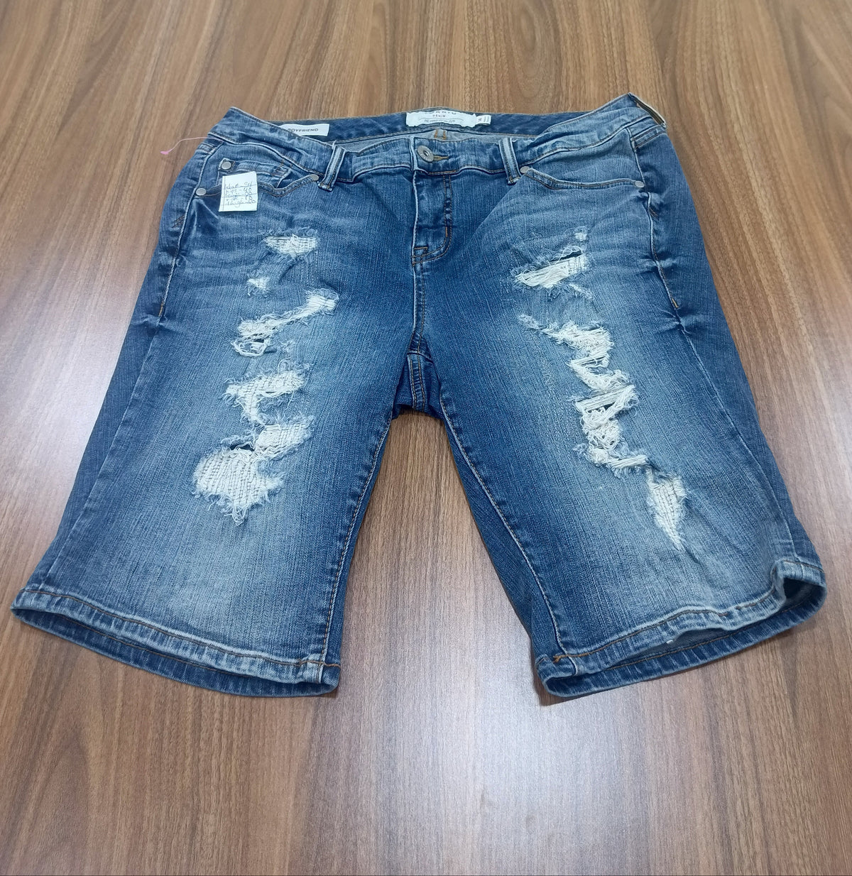 men's Jean Shorts-Denim- Thrift