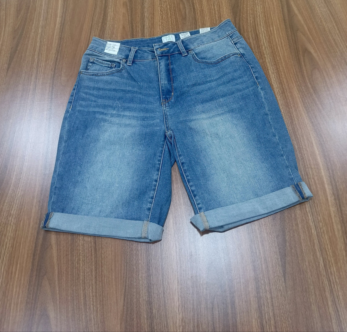 Women's Jean Shorts-Denim-Highwaist- Thrift