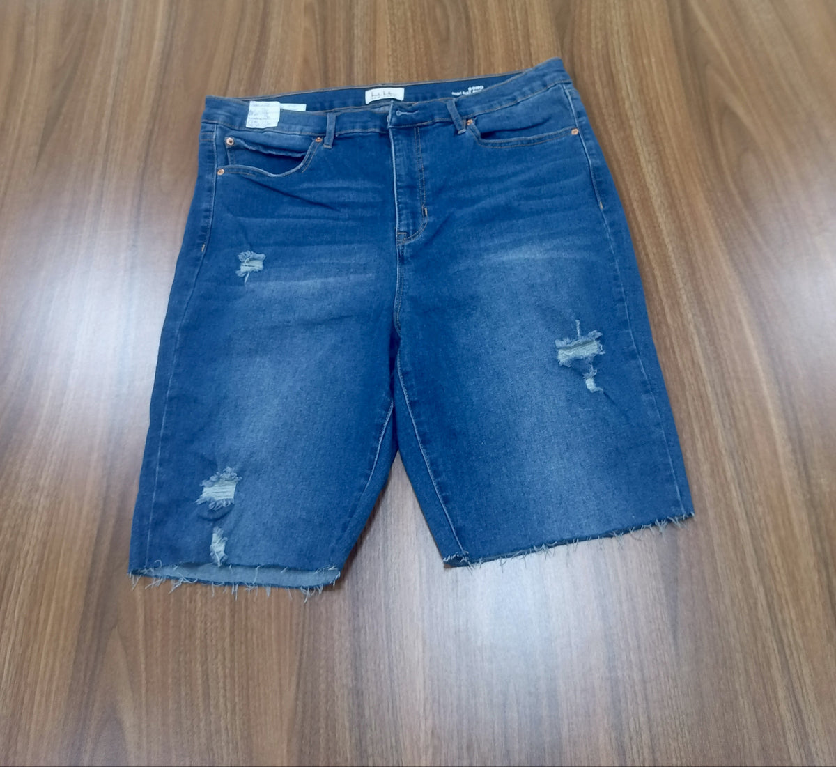 Women's Jean Shorts-Denim-Highwaist- Thrift