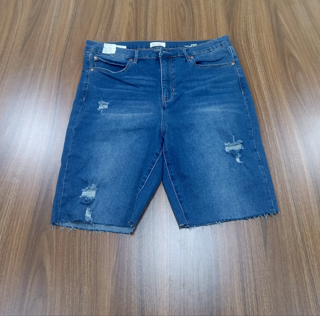 Women's Jean Shorts-Denim-Highwaist- Thrift