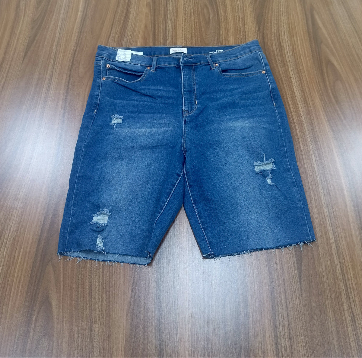 Women's Jean Shorts-Denim-Highwaist- Thrift