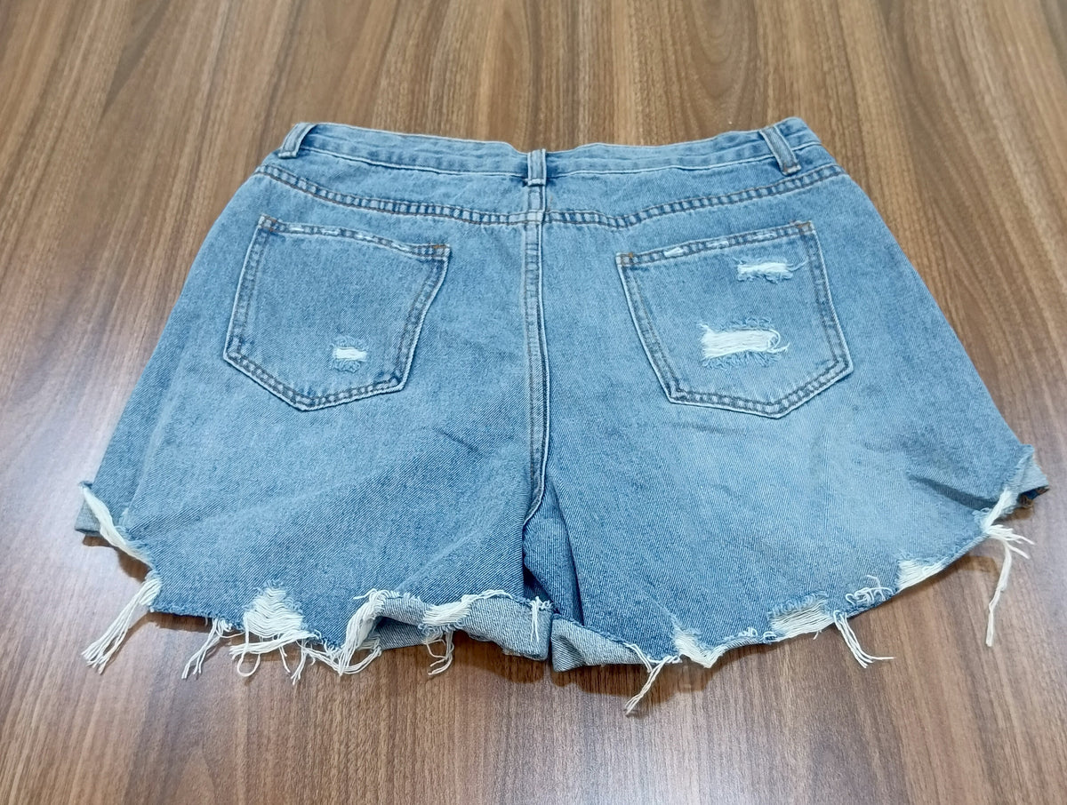 Women's Jean Bumshorts -Highwaist- Thrift