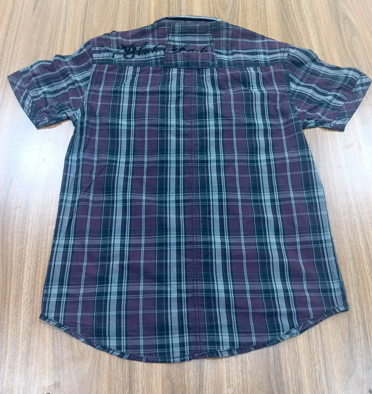Men's Shirt-Checkred-Thrift