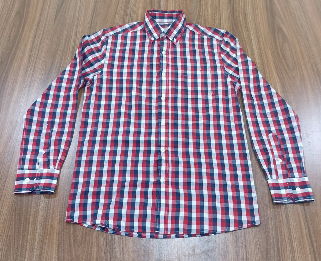 Men's Shirt -Checkered-Thrift