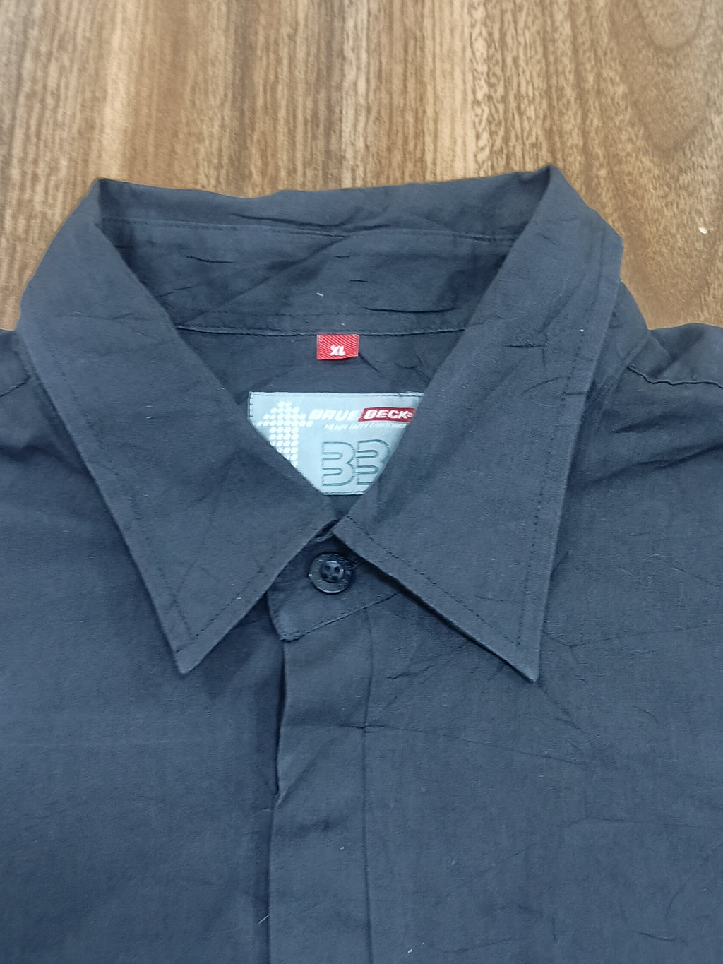 Men's Shirt-Black-Thrift