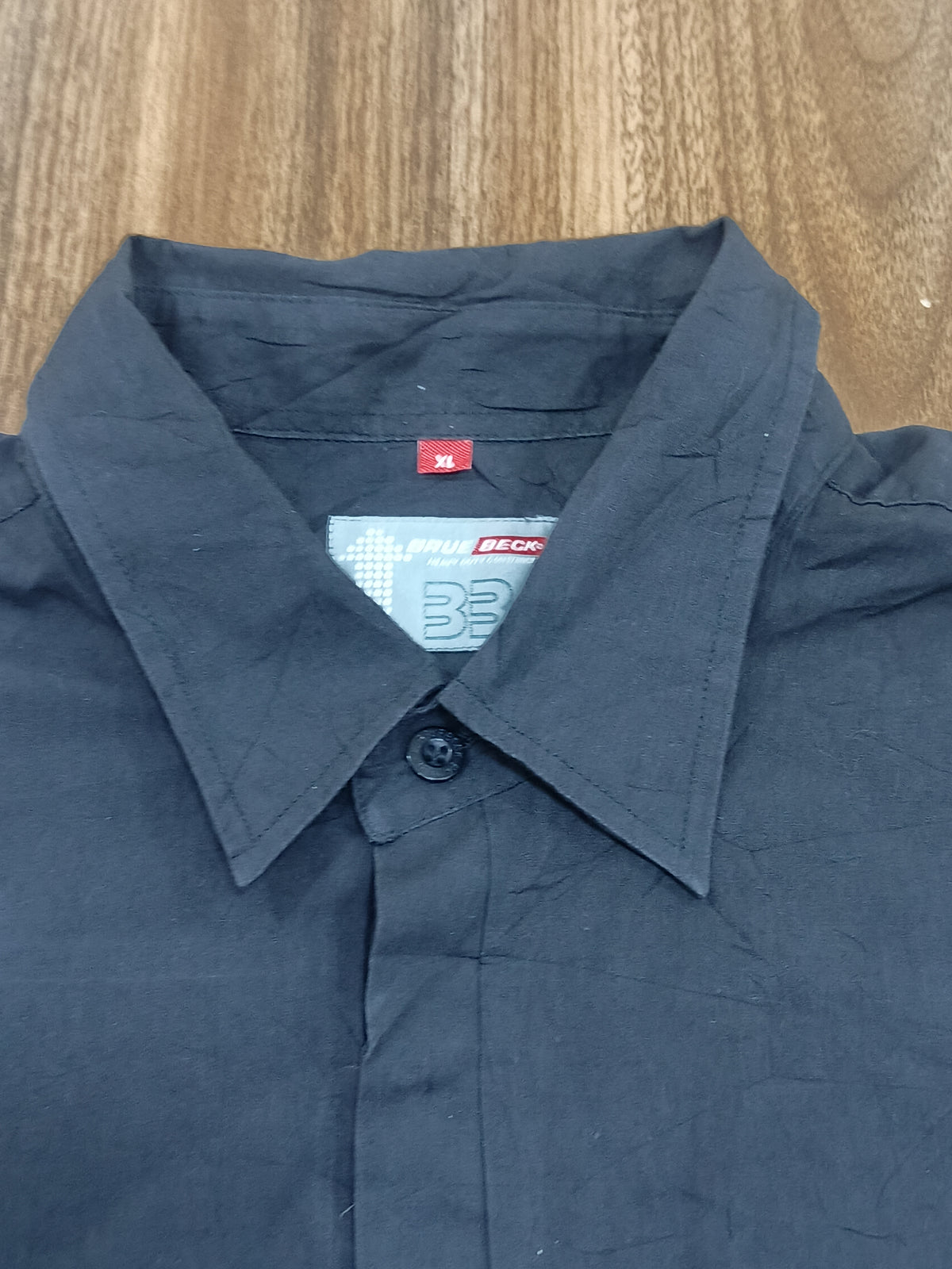 Men's Shirt-Black-Thrift