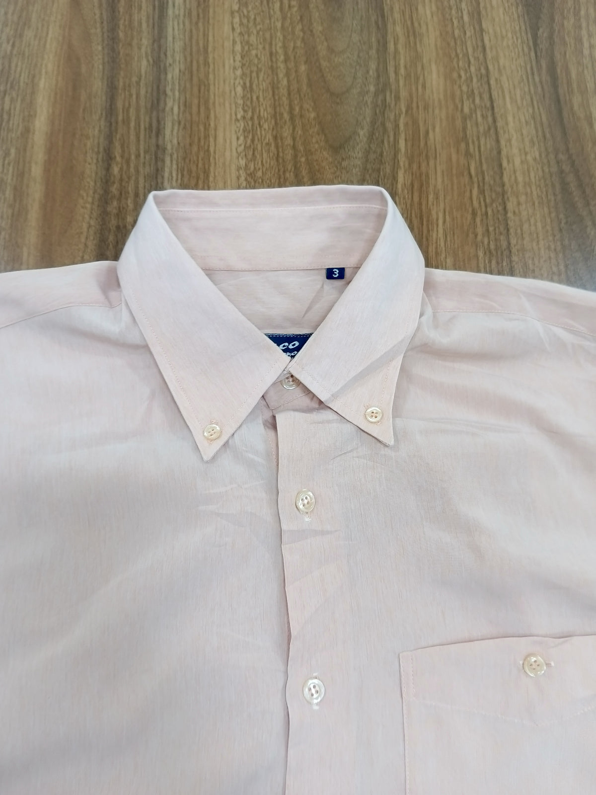 Men's Shirt-light pink-Thrift
