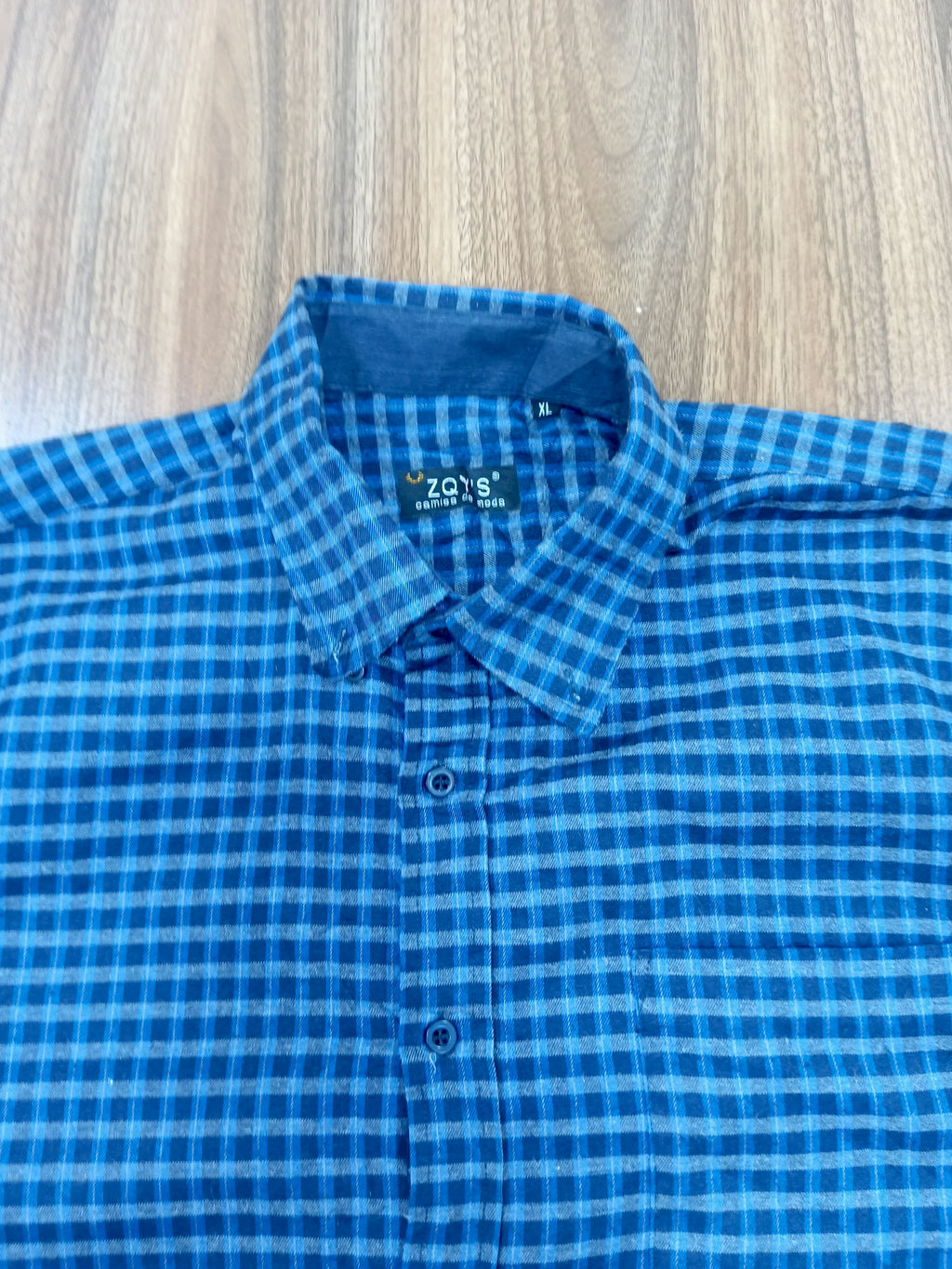 Men's Shirt-Checkered-Thrift