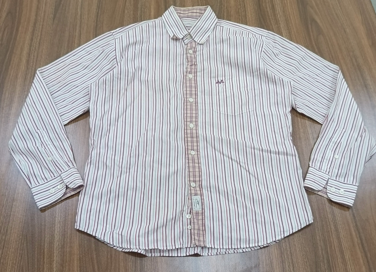 Men's Shirt-Striped-Thrift