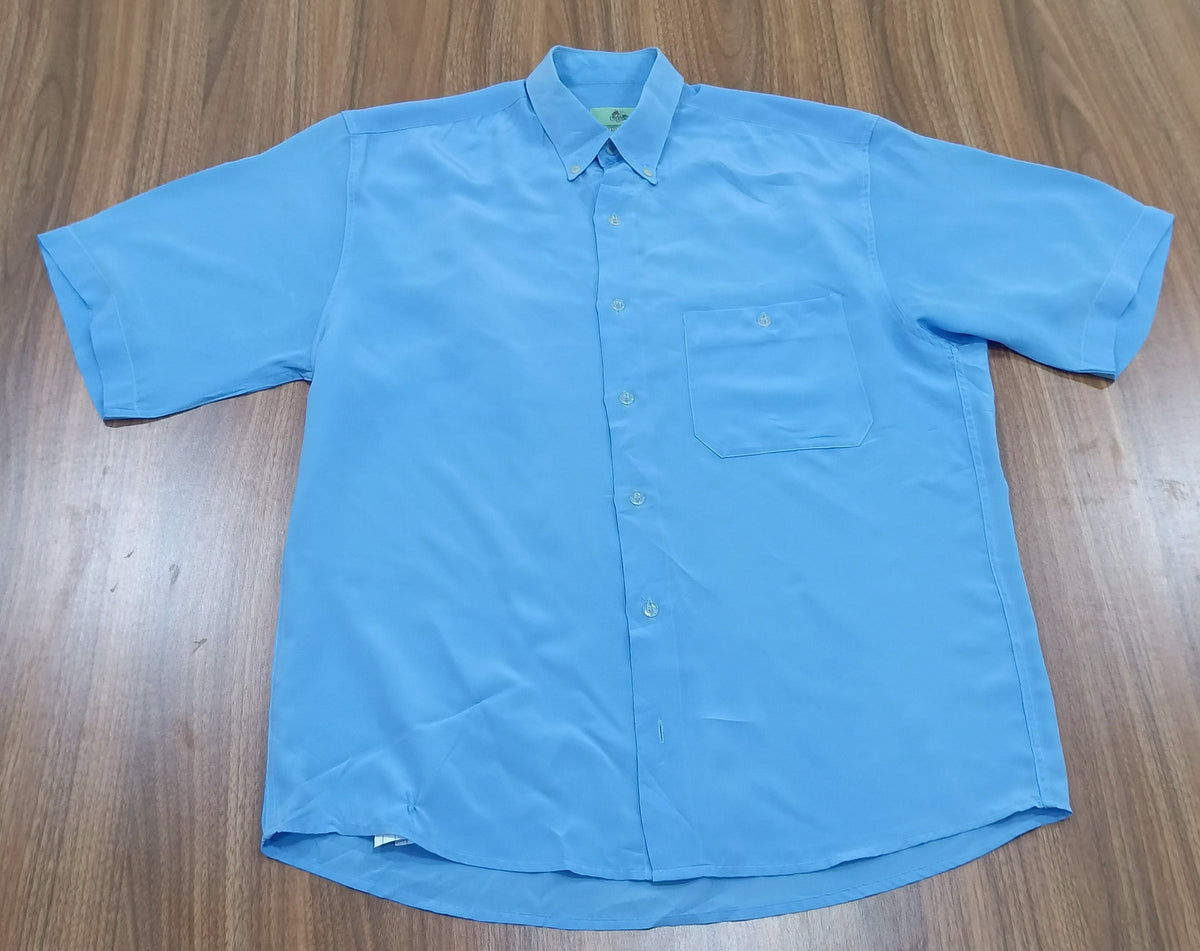 Men's Shirt- Light Blue  -Thrift