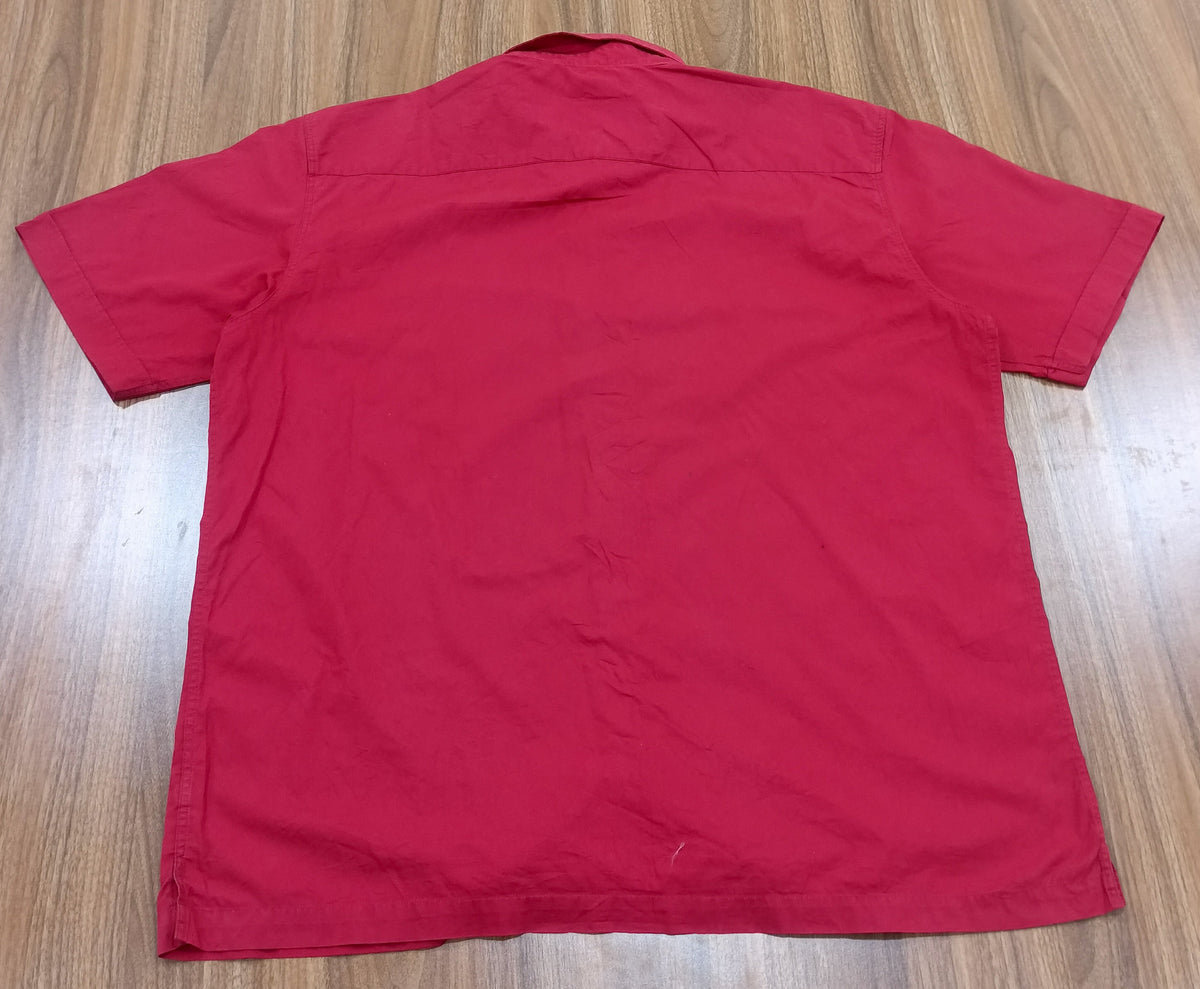 Men's Shirt- Red  -Thrift