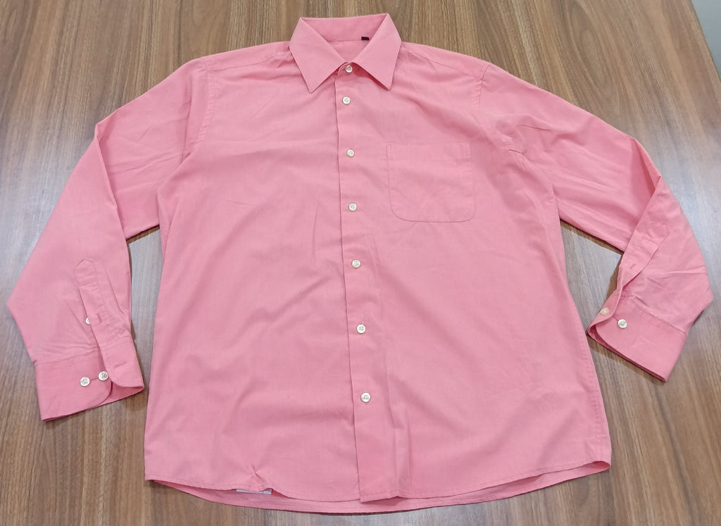 Men's Shirt- pink  -Thrift