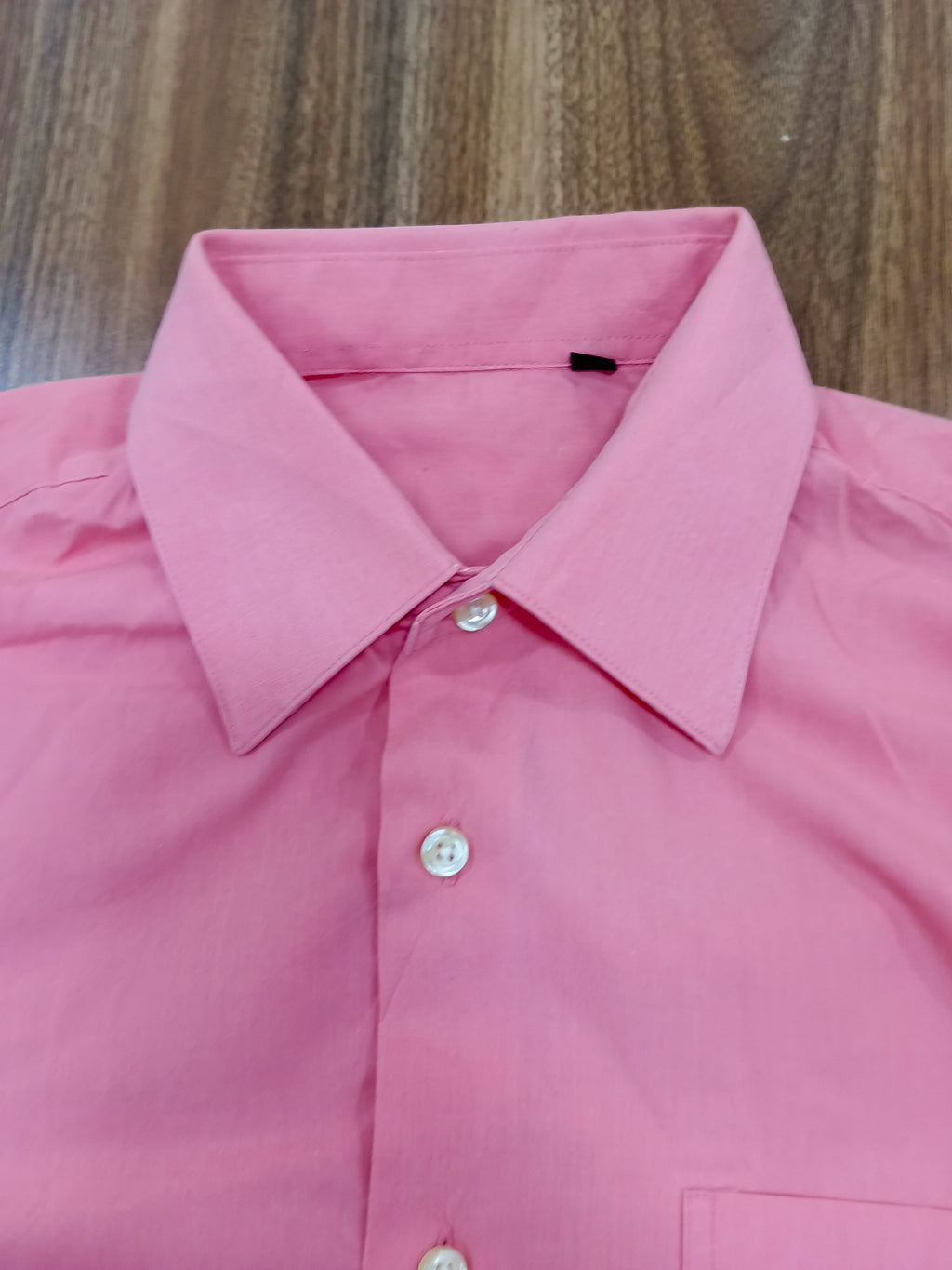 Men's Shirt- pink  -Thrift
