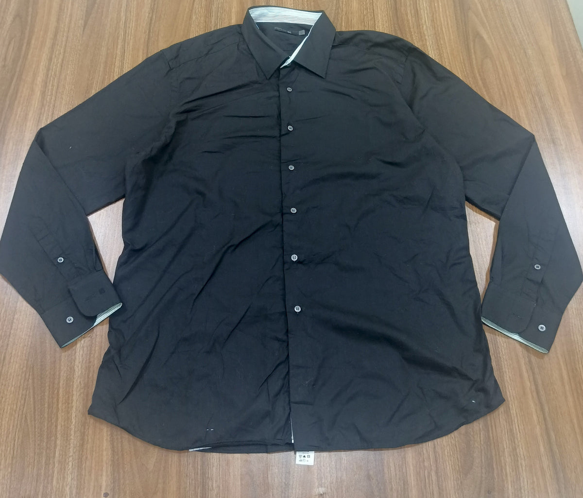 Men's Shirt-Black-Thrift